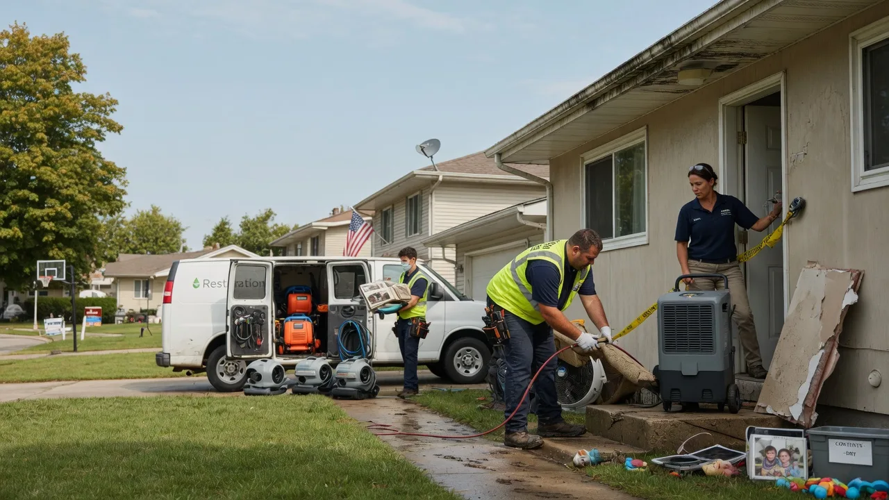 Water Damage Restoration in Galva, IL near me